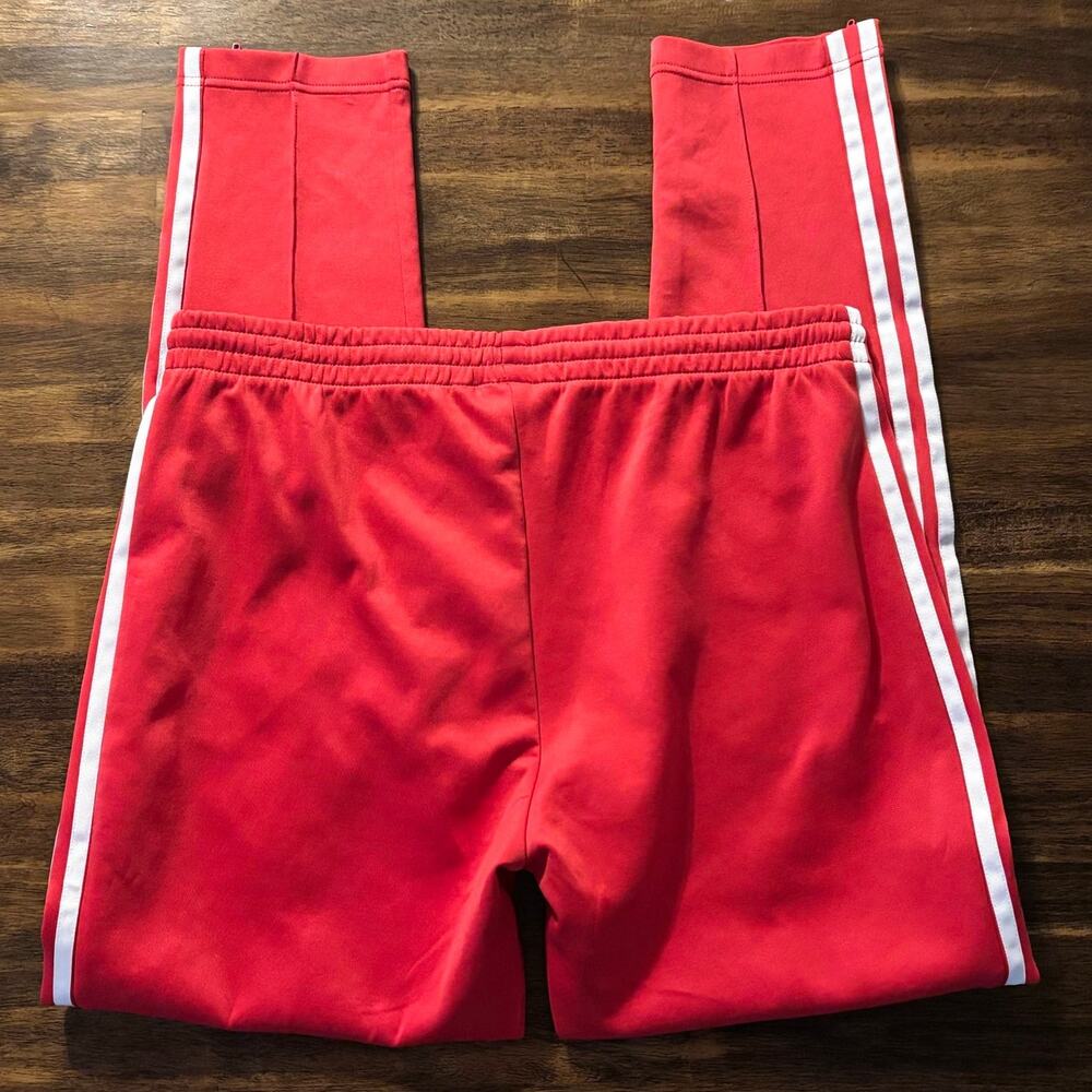 Adidas Women's Large Pants Classic Tapered Leg Track Performance High Rise - Picture 5 of 13
